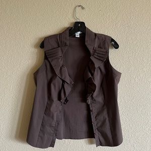 Kenneth Cole Women’s Top Brown Size 6